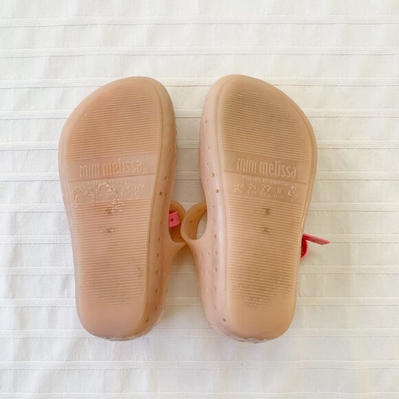 Mini Melissa Furadinha Bow Flats • Toddler Size 8 - Picture 8 of 9